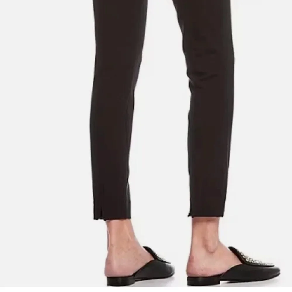 SPANX The Perfect Back Seam Skinny Ankle Pants Black Size Large